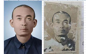 西流河镇老照片修复-2